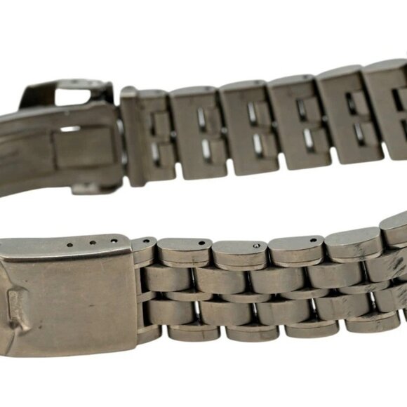 Men's 41mm Seiko Kinetic Titanium Landmaster SBCN003 Black Dial Watch - Picture 5 of 9